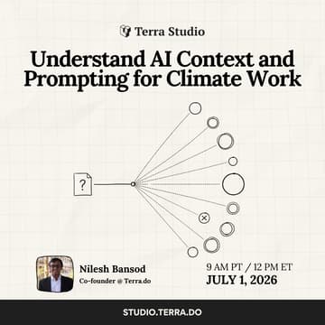 Cover Image for Understand AI Context and Prompting for Climate Work