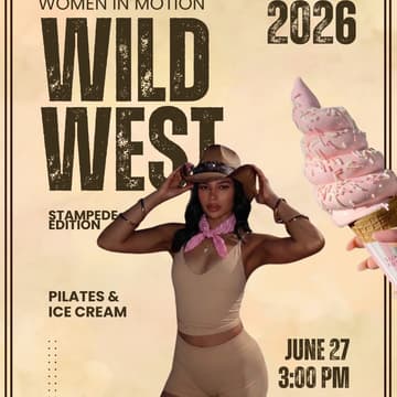 Cover Image for Wild West: Stampede Pilates & Ice Cream