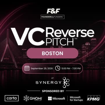 Cover Image for Founders & Funders: BOS VC Reverse Pitch