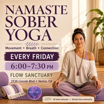 Cover Image for Namaste Sober Yoga