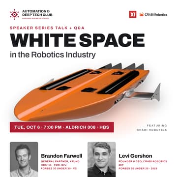 Cover Image for White Space in the Robotics Industry (CRABI, Xfund)