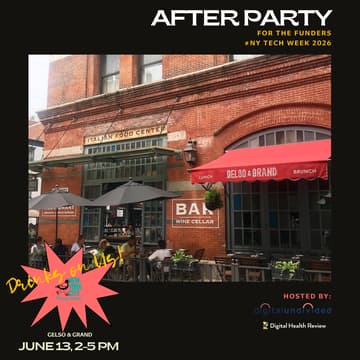 Cover Image for Funders: NY Tech Week After Party
