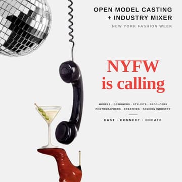 Cover Image for NYFW Casting Night — Model Casting + Industry Mixer