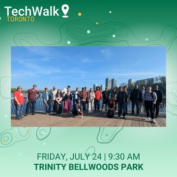 Cover Image for TechWalk | Toronto, 7/24 w/ Toronto Cafe Walk
