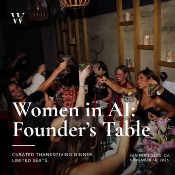 Cover Image for Women in AI: Thanksgiving Founders Table