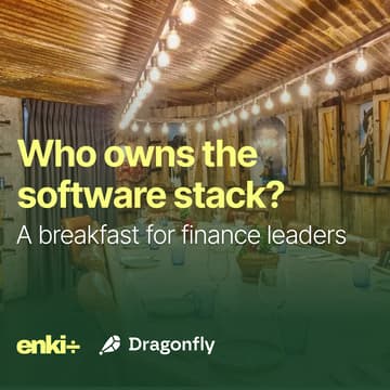 Cover Image for Who owns the software stack? A breakfast for finance leaders