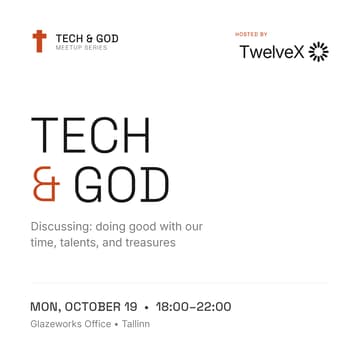 Cover Image for TECH & GOD Meetup - October