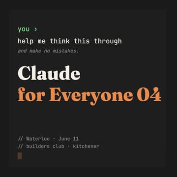 Cover Image for Waterloo | Claude for Everyone