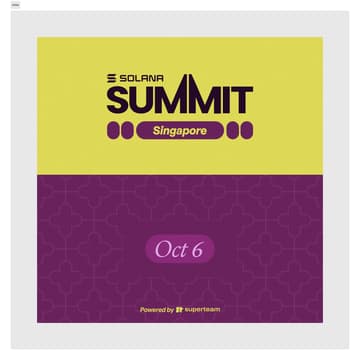 Cover Image for Solana Summit Singapore