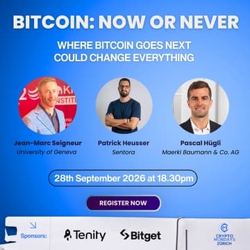 Cover Image for BITCOIN: Now or never