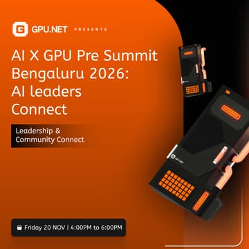 Cover Image for AI X GPU Pre Summit : AI leaders Connect