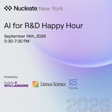 Cover Image for AI for R&D Happy Hour