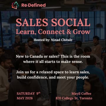 Cover Image for Sales Social: Learn, Connect & Grow