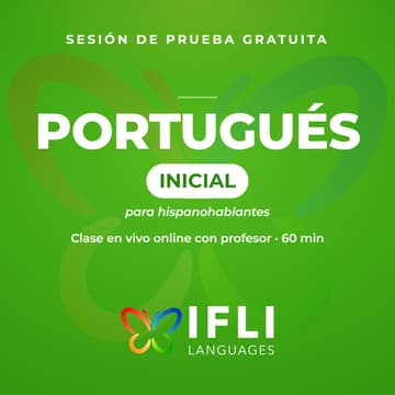 Cover Image for Clase de Prueba Gratuita | Portugués para Hispanohablantes