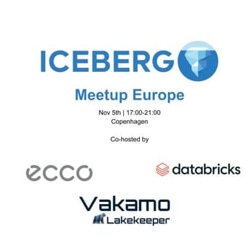 Cover Image for Apache Iceberg™ Europe Community Meetup - Copenhagen, Denmark
