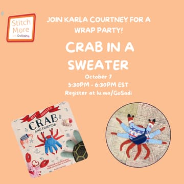 Cover Image for Knit Your Own Crab In A Sweater w/ Karla Courtney Wrap Party