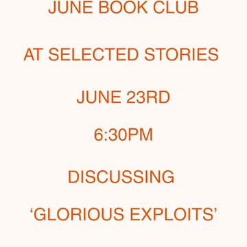 Cover Image for JUNE BOOK CLUB