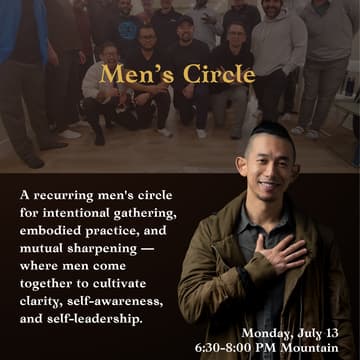 Cover Image for Men's Circle led by Andre Lam