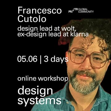Cover Image for Online Workshop. Design Systems