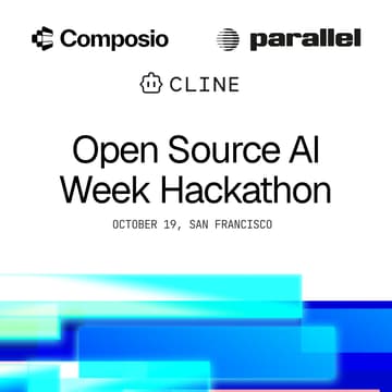 Cover Image for Cline, Parallel, & Composio Hackathon