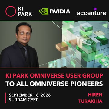 Cover Image for KI Park Omniverse User Group I September 2026