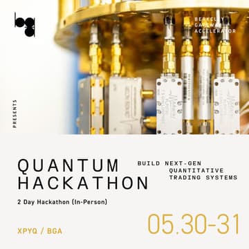 Cover Image for QUANTUM AI HACKATHON - AI agents meet qubits, powered by XpyQ
