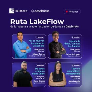 Cover Image for [Ruta LakeFlow] Sesión 1 | Conoce LakeFlow: así se mueven tus datos en Databricks