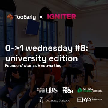 Cover Image for 0->1 wednesday 8: university edition