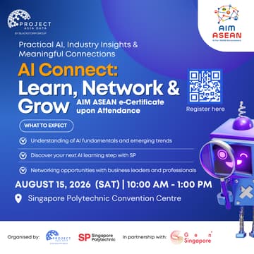 Cover Image for AI Connect: Learn, Network & Grow – AIM ASEAN Certification