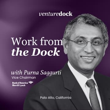 Cover Image for Work From the Dock: A Special Session with Purna Saggurti