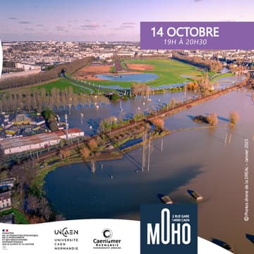 Cover Image for Conférence INONDATIONS ET CHANGEMENT CLIMATIQUE DANS LA BASSE VALLEE DE L’ORNE : COMPRENDRE LES RISQUES ET ANTICIPER LES ADAPTATIONS