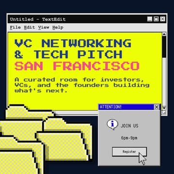 Cover Image for VC Networking & Tech Pitch | San Francisco