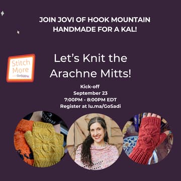 Cover Image for Arachne Mitts Halloween KAL Kick- Off