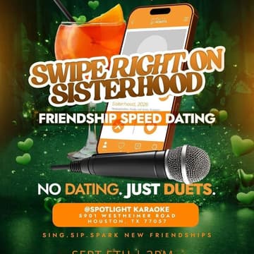 Cover Image for Swipe Right On Sisterhood: Friendship Speed Dating