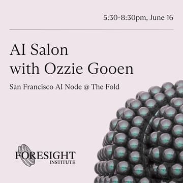 Foto de portada de Foresight's AI Salon with Ozzie Gooen, QURI