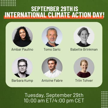 Cover Image for September 29th is International Employee Climate Action Day!