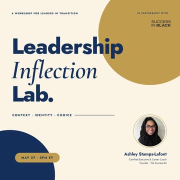 Cover Image for Leadership Inflection Lab - Success in Black