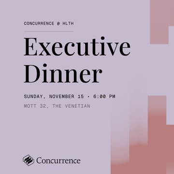 Cover Image for Healthcare Executives Dinner @ HLTH