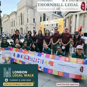 Cover Image for Thornhill Legal London Legal Walk 2026