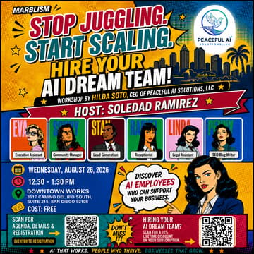Cover Image for AI Workshop | How to Use AI Employees to Scale Your Business & Hire Your Dream Team