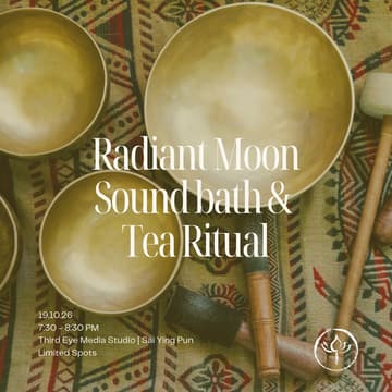Cover Image for Radiant Moon Sound Bath & Tea Ritual
