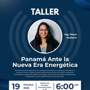 Cover Image for Panamá Ante la Nueva Era Energética: Resiliencia Climática y Transformación de la Infraestructura Crítica