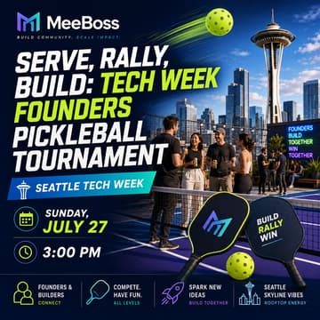 Cover Image for Serve, Rally, Build: Tech Week Founders Pickleball Tournament