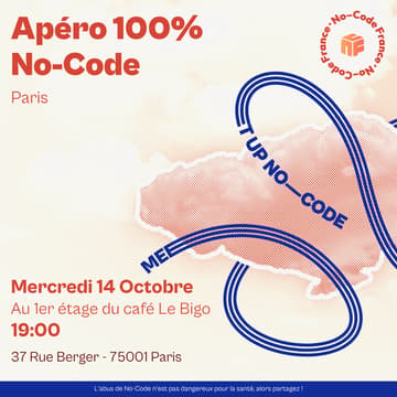 Cover Image for Meet up No-Code France Paris IDF