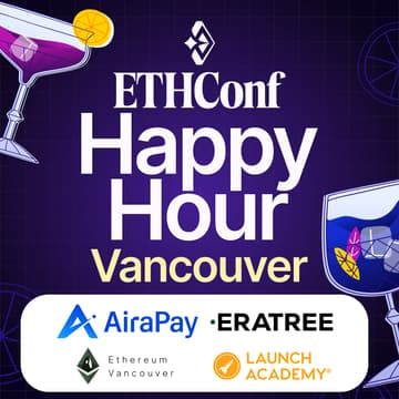 Cover Image for ETHConf Happy Hour Vancouver (Web Summit)