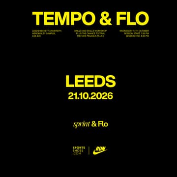 Cover Image for Tempo & Flo × SportsShoes × Nike Running - LEEDS