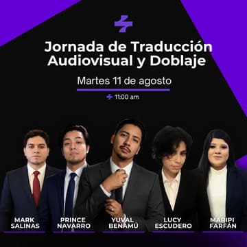 Cover Image for Jornada de TAV y doblaje