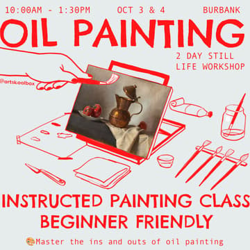 Cover Image for Oil Painting 2-Day Series - Still Life