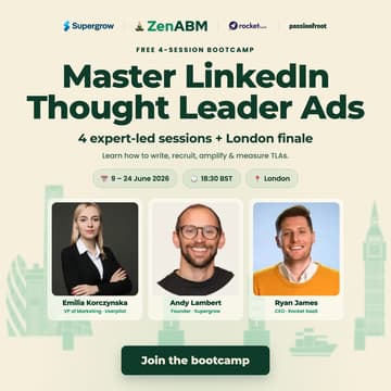 Cover Image for LinkedIn TLA meetup - bootcamp finale