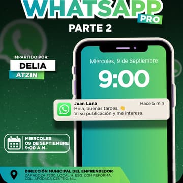 Cover Image for DOMINA WHATSAPP PRO (PARTE 2) (PRESENCIAL)